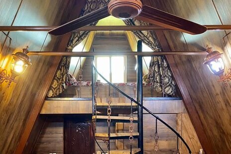 کلبه تکخواب استخردار جبلی در قائم شهر