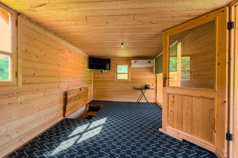 کلبه دوبلکس چوبی جنگلی تکخواب در تالش