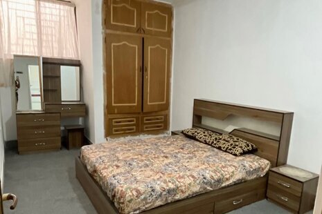 واحد دو خواب در طبقه همکف ویلا علی آباد