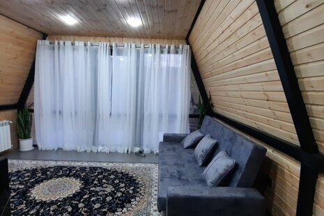 کلبه سوئیسی دوبلکس مبله تکخواب در رودبار