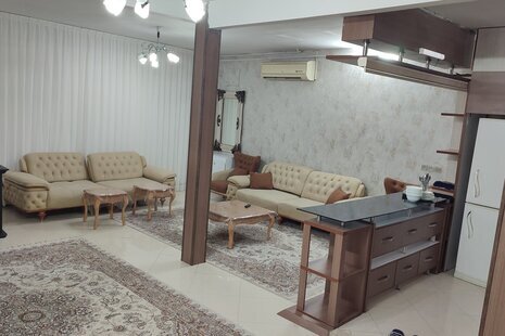 آپارتمان مبله دوخواب همکف شریف در مشهد