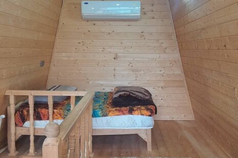 کلبه دوبلکس سوئیسی مبله در سوادکوه