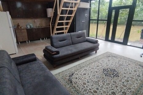 کلبه سوئیسی دوبلکس دوخواب کوچولو در بندرانزلی