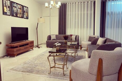 آپارتمان مبله دوخواب تراس دار لوکس 4 در فردوس