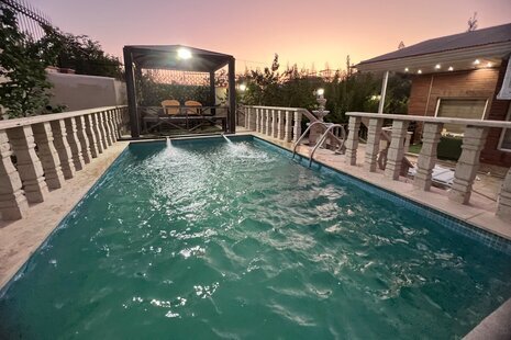 ویلا استخردار مبله دوخواب نگین زیتون در رودهن