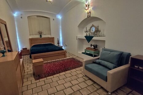 اتاق ترمه مستردار در بوم‌ گردی نوش آباد