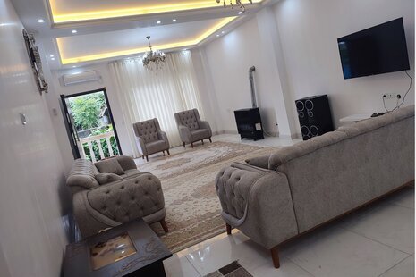 واحد مبله تکخواب در طبقه اول ویلا در تالش