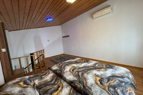 کلبه سوئیسی دوبلکس استخردار مبله تکخواب  در تنکابن