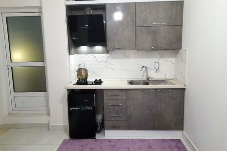 واحد تکخواب تراس دار در طبقه سوم ویلا گرگان