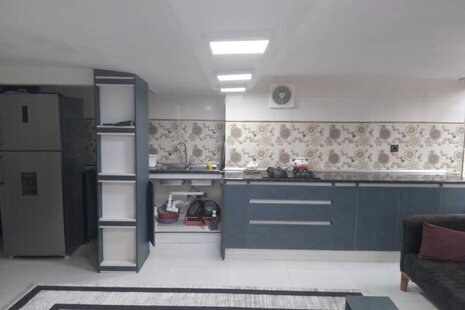 واحد مبله تکخواب در طبقه همکف ویلا در چابکسر