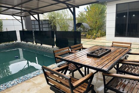 ویلا استخردار مبله دوخواب جاوید در ساوجبلاغ