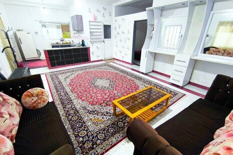 واحد تکخواب نیکوکار 1 در طبقه اول ویلای چالوس