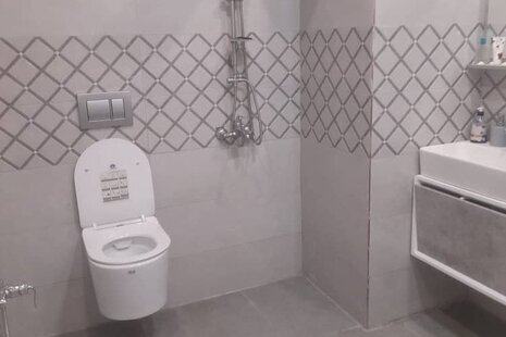 واحد تکخواب طبقه اول ویلا  ویو جنگل و دریا در رامسر