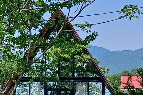 کلبه سوئیسی دوبلکس تک خواب ماجون در ماسال