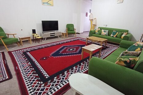 واحد مبله تکخواب طبقه همکف ویلا گل لاله 1 در گرگان