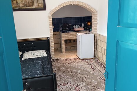 اتاق پستو  سرای سنتی در بومگردی کاشان