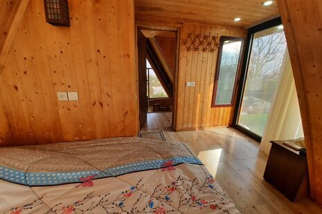 کلبه سوئیسی استخردار دوخواب مادر در کتالم