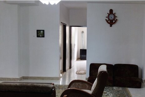 واحد دوخواب مبله در طبقه همکف ویلا دلنوا در کلاردشت