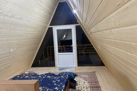 کلبه سوئیسی مبله دوبلکس تک خواب در بابل