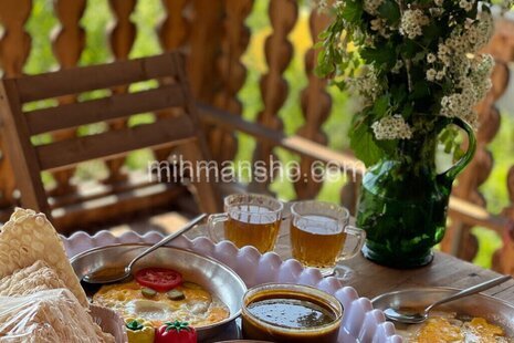 اتاق شالی طبقه اول در بوم گردی رشت