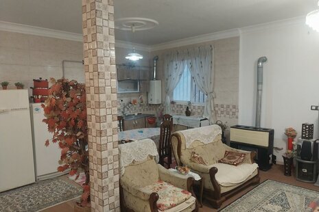 واحد مبله تکخواب در طبقه اول ویلا در آمل