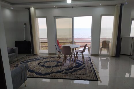 آپارتمان مبله 2 خواب ساحلی دریائی 10 در محمودآباد