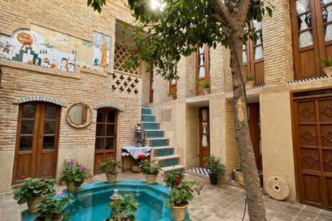 اتاق شور در بومگردی شیراز