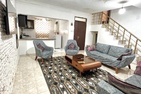 واحد دوبلکس تکخواب سرگل در طبقه همکف ویلای رشت