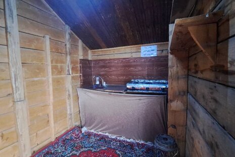 کلبه چوبی تک خواب در ماسال