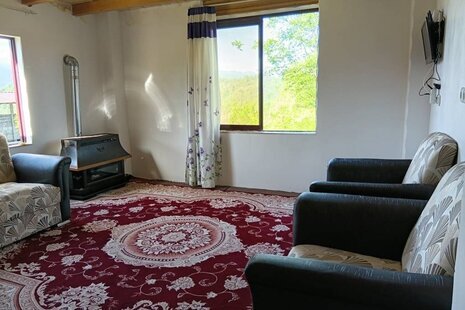 کلبه جنگلی دوبلکس مبله تکخواب ماه سو در شیرگاه