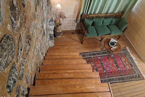 کلبه چوبی دوبلکس آرام در فشم