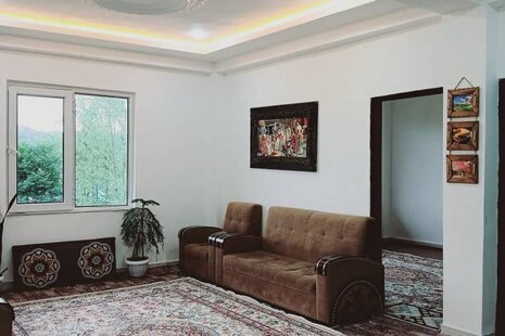 واحد مبله دوخواب  در طبقه اول ویلا در ماسال