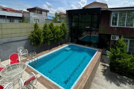 ویلا دوبلکس دوخواب استخردار در زیباکنار