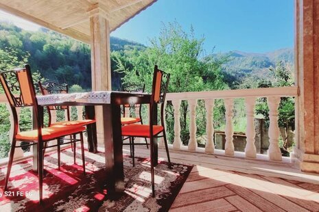 ویلا دوبلکس دوخواب مبله گل گلی در شفت