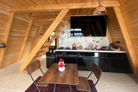 کلبه سوئیسی دوبلکس دوخواب نوستالژی در بابل