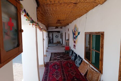 اتاق سلیمان سیرافی در اقامتگاه بومگردی کنگان