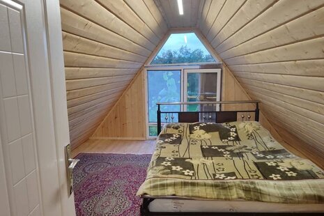 کلبه سوئیسی مبله تکخواب ملک جهان در ماسال