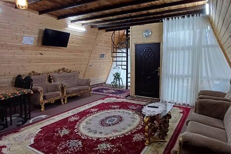 کلبه دوبلکس دو خواب سوئیسی در ماسال