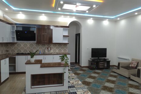 واحد دوخواب مبله در طبقه همکف ویلا در ماسال