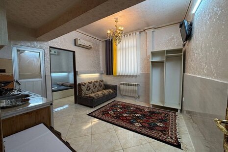 واحد تکخواب دوتخته vip در هتل آپارتمان مشهد