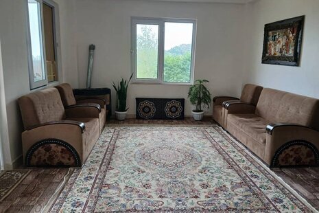 واحد مبله دوخواب  در طبقه اول ویلا در ماسال