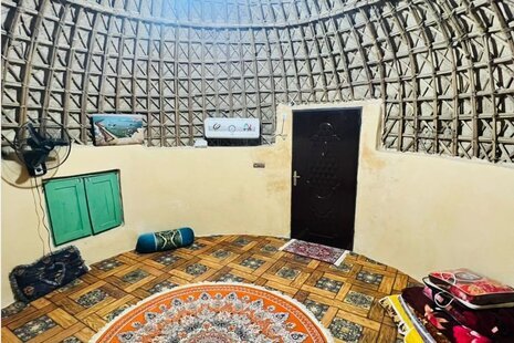 اتاق سنتی مکران در بومگردی چابهار