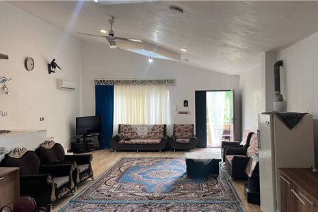 واحد مبله دوخواب در طبقه همکف ویلا خلیلی بابل