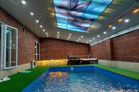 ویلا دو خواب استخردار دوبلکس گلها در ساوجبلاغ