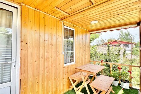 کلبه مبله دوبلکس تکخواب حسام در ماسال