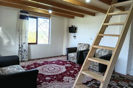 کلبه جنگلی دوبلکس مبله تکخواب ماه سو در شیرگاه