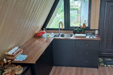 کلبه سوئیسی تکخواب بارانک در تالش