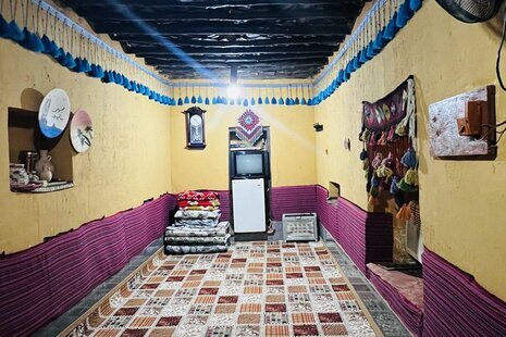 اتاق جالبوت در اقامتگاه بومگردی کنگان