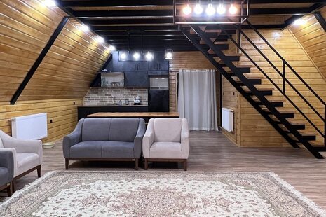 کلبه سوئیسی دوبلکس دوخواب در ماسال