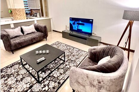 آپارتمان مبله دو خواب لوکس در سعادت آباد